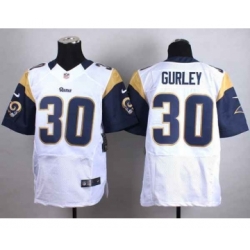 nike nfl jerseys st. louis rams 30 gurley white[Elite][gurley]