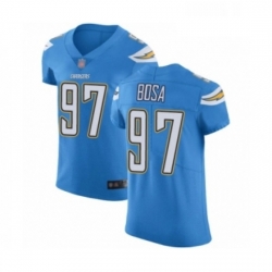 Men Los Angeles Chargers 97 Joey Bosa Electric Blue Alternate Vapor Untouchable Elite Player Football Jersey