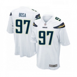 Men Los Angeles Chargers 97 Joey Bosa Game White Football Jersey