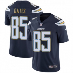 Men Nike Los Angeles Chargers 85 Antonio Gates Navy Blue Team Color Vapor Untouchable Limited Player NFL Jersey