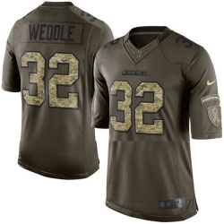 Nike Chargers #32 Eric Weddle Green Youth Stitched NFL Limited Salute to Service Jersey