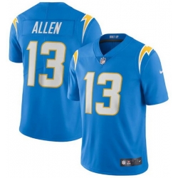 Youth Los Angeles Chargers 13 Keenan Allen Blue Vapor Untouchable Limited Stitched Jersey 