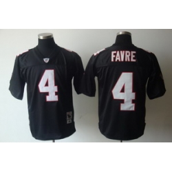 Minnesota vikings 4 faver black jerseys Throwback