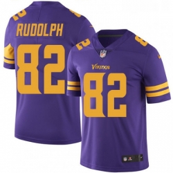 Youth Nike Minnesota Vikings 82 Kyle Rudolph Limited Purple Rush Vapor Untouchable NFL Jersey