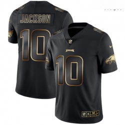 Eagles 10 DeSean Jackson Black Gold Vapor Untouchable Limited Jersey