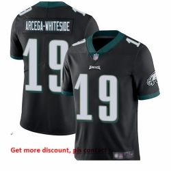 Eagles 19 JJ Arcega Whiteside Black Alternate Men Stitched Football Vapor Untouchable Limited Jersey