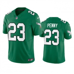 Men Philadelphia Eagles 23 Rashaad Penny Green 2023 F U S E  Vapor Untouchable Stitched Football Jersey