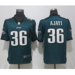 NEW Nike Philadelphia Eagles #36 Ajayi Green 2017 Vapor Untouchable Limited Playey Jersey