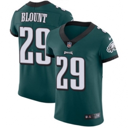 Nike Eagles #29 LeGarrette Blount Midnight Green Team Color Mens Stitched NFL Vapor Untouchable Elite Jersey