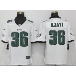 Nike Eagles #36 Jay Ajayi White Vapor Untouchable Player Limited Jersey