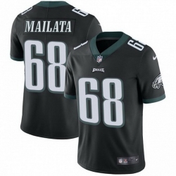 Nike Eagles 68 Jordan Mailata Black Vapor Untouchable Limited Jersey