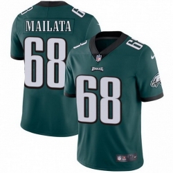 Nike Eagles 68 Jordan Mailata Green Vapor Untouchable Limited Jersey