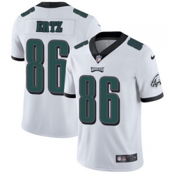 Nike Eagles #86 Zach Ertz White Mens Stitched NFL Vapor Untouchable Limited Jersey