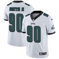 Nike Eagles #90 Marcus Smith II White Mens Stitched NFL Vapor Untouchable Limited Jersey