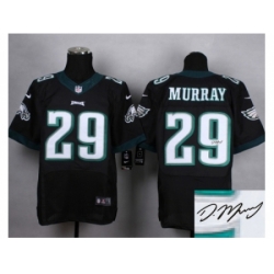 Nike Philadelphia Eagles 29 DeMarco Murray black Elite Signature NFL Jersey