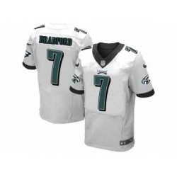 Nike Philadelphia Eagles 7 Sam Bradford Midnight white Elite NFL Jersey