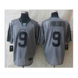 Nike philadelphia eagles 9 Nick Foles grey Elite lights out NFL Jersey