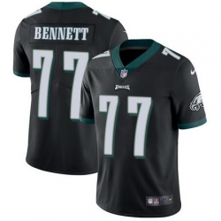 Nike Eagles #77 Michael Bennett Black Alternate Youth Stitched NFL Vapor Untouchable Limited Jersey