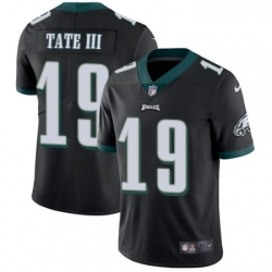 Youth Nike Philadelphia Eagles 19 Golden Tate III Black Alternate Vapor Untouchable Limited Player NFL Jersey