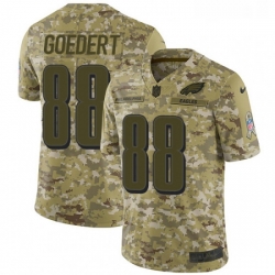 Youth Nike Philadelphia Eagles 88 Dallas Goedert Limited Camo 2018 Salute to Service NFL Jersey