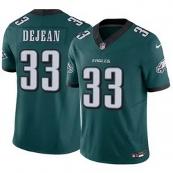 Youth Philadelphia Eagles Cooper DeJean #33 Green F U S E Stitched NFL Jersey