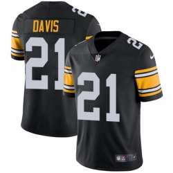 Nike Steelers #21 Sean Davis Black Alternate Mens Stitched NFL Vapor Untouchable Limited Jersey