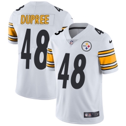 Nike Steelers #48 Bud Dupree White Mens Stitched NFL Vapor Untouchable Limited Jersey