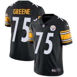 Nike Steelers #75 Joe Greene Black Team Color Mens Stitched NFL Vapor Untouchable Limited Jersey