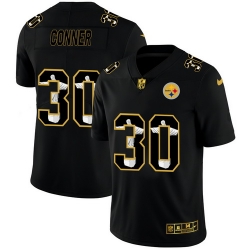 Steelers 30 James Conner Black Jesus Faith Edition Limited Jersey