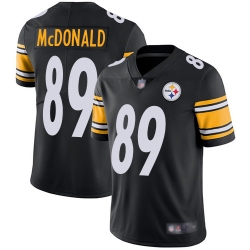 Steelers 89 Vance McDonald Black Team Color Men Stitched Football Vapor Untouchable Limited Jersey 