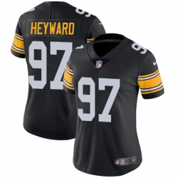 Nike Steelers #97 Cameron Heyward Black Alternate Womens Stitched NFL Vapor Untouchable Limited Jersey