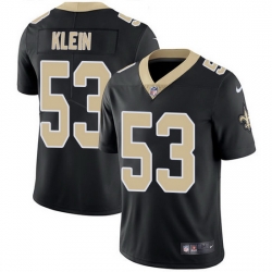 Youth Nike Steelers #53 A.J. Klein Black Elite Jersey