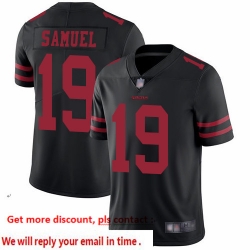 49ers 19 Deebo Samuel Black Alternate Men Stitched Football Vapor Untouchable Limited Jersey