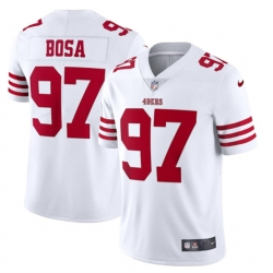 Men San Francisco 49ers 97 Nike Bosa 2022 New White Vapor Untouchable Stitched Jersey