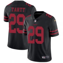 Youth Nike 49ers #29 Jaquiski Tartt Black Alternate Stitched NFL Vapor Untouchable Limited Jersey