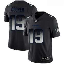 Cowboys #19 Amari Cooper Black Men Stitched Football Vapor Untouchable Limited Smoke Fashion Jersey