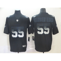 Cowboys 55 Leighton Vander Esch Black Arch Smoke Vapor Untouchable Limited Jersey