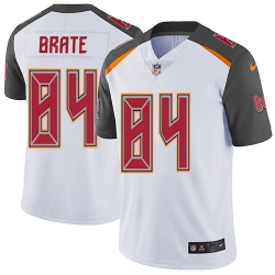 Men Nike Buccaneers #84 Cameron Brate White Stitched NFL Vapor Untouchable Limited Jersey