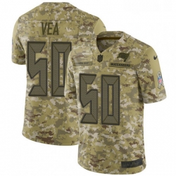 Mens Nike Tampa Bay Buccaneers 50 Vita Vea Limited Camo 2018 Salute to Service NFL Jersey