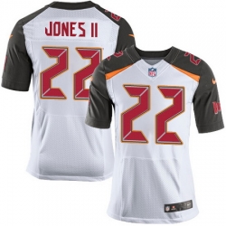 Nike Buccaneers #22 Ronald Jones II White Mens Stitched NFL New Elite Jersey