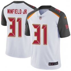 Nike Buccaneers 31 Antoine Winfield Jr  White Men Stitched NFL Vapor Untouchable Limited Jersey