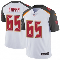 Nike Buccaneers 65 Alex Cappa White Men Stitched NFL Vapor Untouchable Limited Jersey