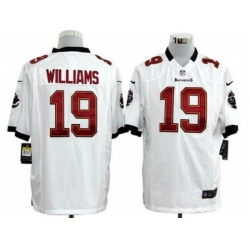 Nike Tampa Bay Buccaneers 19 Mike Williams White Game NFL Jersey