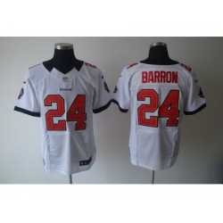 Nike Tampa Bay Buccaneers 24 Mark Barron White Elite NFL Jersey