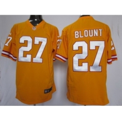 Nike Tampa Bay Buccaneers 27 LeGarrette Blount Yellow Game NFL Jersey