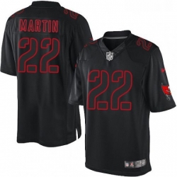 Youth Nike Tampa Bay Buccaneers 22 Doug Martin Limited Black Impact NFL Jersey