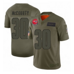 Men New England Patriots 30 Jason McCourty Limited Camo 2019 Salute to Service Football Jersey