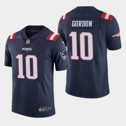 Men Nike Patroits #10 Josh Gordon Navy Blue Rush Vapor Untouchable Limited Jersey