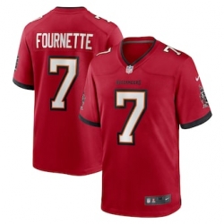 Men Tampa Bay Buccaneers Leonard Fournette 7 Red Vapor Limited Jersey