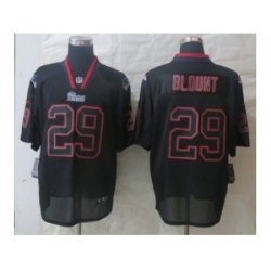 Nike New England Patriots 29 LeGarrette Blount Black Elite Lights Out NFL Jersey